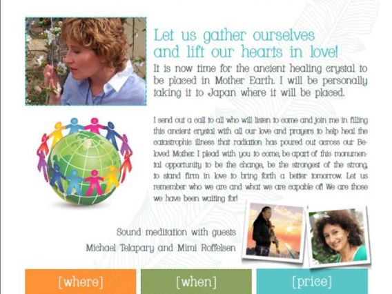 nu16 Crystals go to Japan